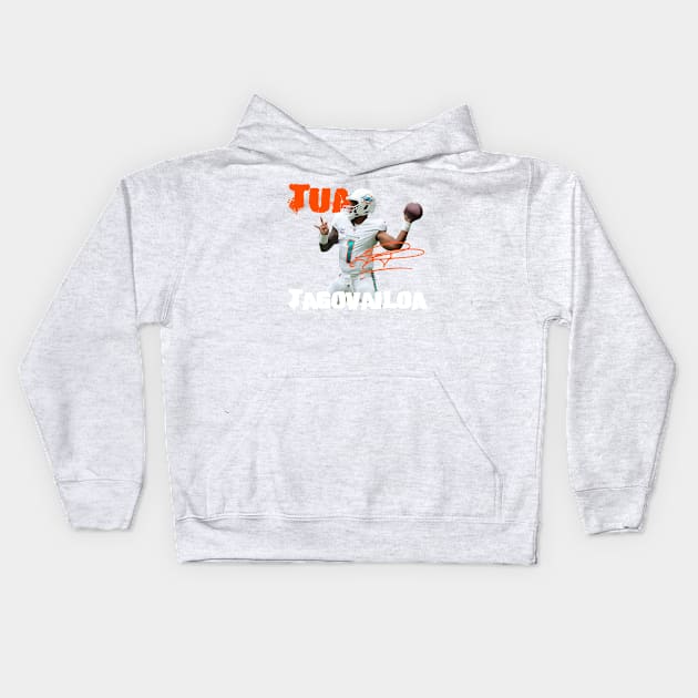 Tua Tagovailoa Kids Hoodie by CovpaTees